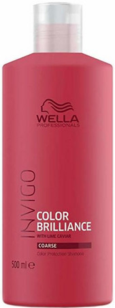 Wella Professionals Invigo Color Brilliance Color Protection Coarse Shampoo Shampoo für coloriertes & krauses Haar