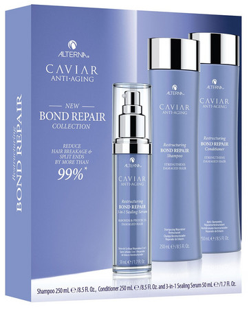 Alterna Caviar Bond Repair Starter Kit Rekostruktionset für geschädigtes Haar