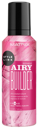 Matrix Style Link Mineral Airy Builder Dry Texture Foam texturizační pěna pro objem