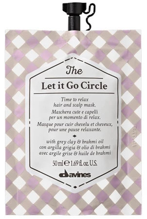 Davines The Let It Go Circle mask for perfect color, shine and cut