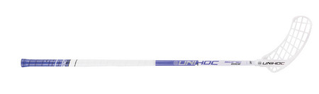 Unihoc SONIC EDGE Curve 1.0º 29 white/blue Floorball stick
