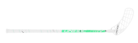 Unihoc UNITY Curve 1.5º 35 white/green Florbalová hůl