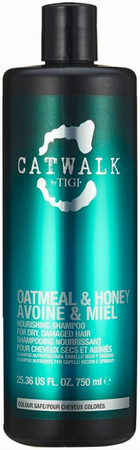 TIGI Catwalk Oatmeal & Honey Nourishing Shampoo Shampoo für trockenes und strapaziertes Haar