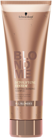 Schwarzkopf Professional BlondME Purifying Bonding Shampoo Aufhellendes Shampoo für Blondinen