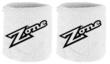 Zone floorball Wristband OLD SCHOOL white/black