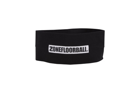 Zone floorball Headband LOGO Mid black Stirnband