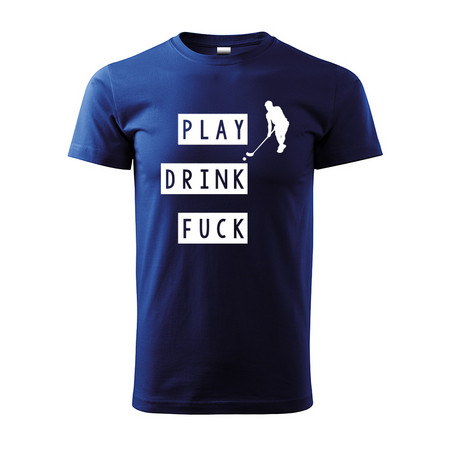 Necy PLAY DRINK FUCK T-shirt MAN Tričko