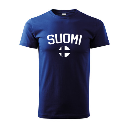 Necy SUOMI BLUE T-shirt MAN Tričko
