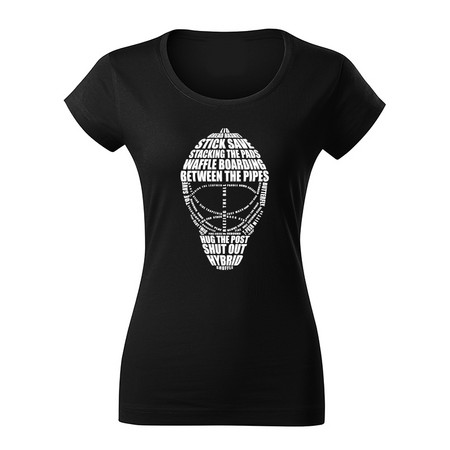 Necy WORLD OF GOALIE T-shirt Woman Tričko