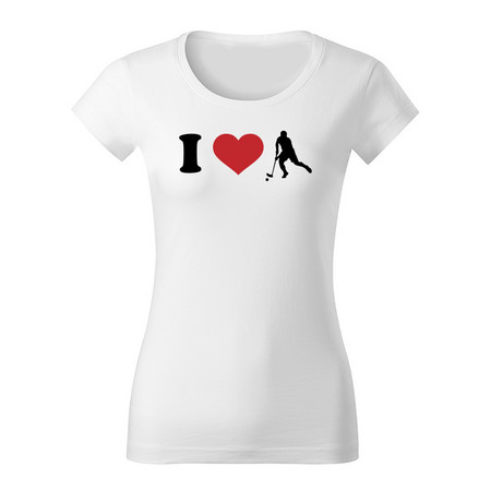 Necy I LOVE FLORBAL T-shirt vol. 2 WOMAN T-shirt