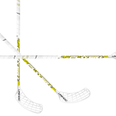 Unihoc Player+ Top Light 29 white/neon yellow Florbalová hokejka