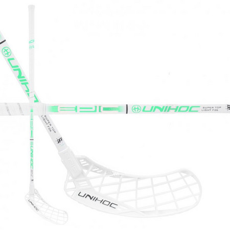 Unihoc EPIC STL 26 white/green Florbalová hokejka