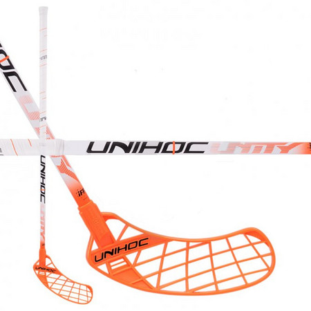 Unihoc UNITY Feather Composite 28 white Florbalová hokejka