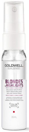 Goldwell Dualsenses Brilliance Serum Spray ochranný sprej pro blond vlasy