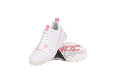 Unihoc Shoe U4 PLUS LowCut Lady white/pink Halová obuv