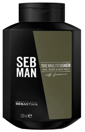 Sebastian Seb Man The Multitasker 3 in1 Shampoo shampoo for hair, beard and body
