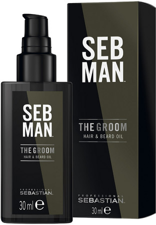 Sebastian Seb Man The Groom Hair & Beard olej na vlasy a vousy