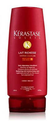 Kérastase Soleil Lait Richesse Restoring and Moisturising Care regenerační péče pro vlasy namáhané sluncem