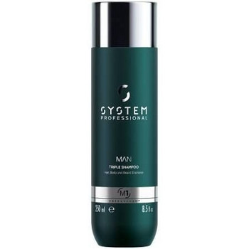 System Professional Man Triple Shampoo 250 ml