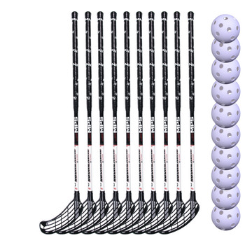 MPS Boomerang 30 set čierna / biela, 95cm (=105cm), 6x ľavá + 4x pravá, (13 - 15 rokov)