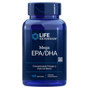 Life Extension Mega EPA/DHA 120 ks, gélové tablety