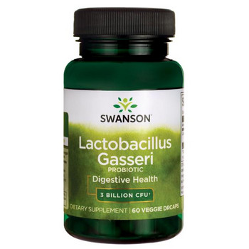 Swanson Lactobacillus Gasseri 60 ks, vegetariánská kapsle, 3 Billion CFU