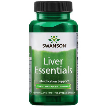 Swanson Liver Essentials 90 ks, vegetariánská kapsle