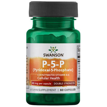 Swanson P-5-P (Pyridoxal-5-Phosphate) Coenzymated Vitamin B-6 60 ks, kapsle, 40 mg
