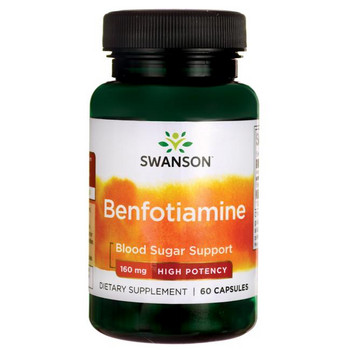 Swanson High-Potency Benfotiamine 60 ks, kapsle, 160 mg