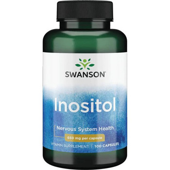 Swanson Inositol 100 ks, kapsle, 650 mg