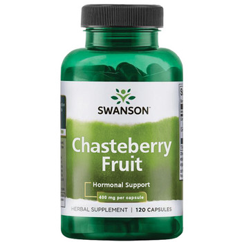 Swanson Chasteberry Fruit 120 ks, kapsle, 400 mg