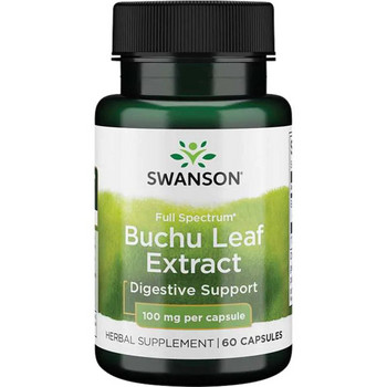 Swanson Full Spectrum Buchu Leaf Extract 60 ks, kapsle, 100 mg