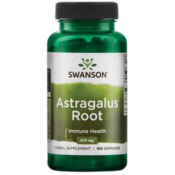 Swanson Astragalus Root 100 ks, kapsle, 470 mg