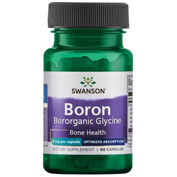 Swanson Boron from Albion Boroganic Glycine 60 ks, kapsle, 6 mg