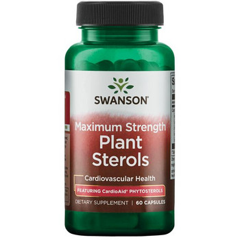 Swanson Maximum Strength Plant Sterols CardioAid 60 ks, kapsle, 400 mg
