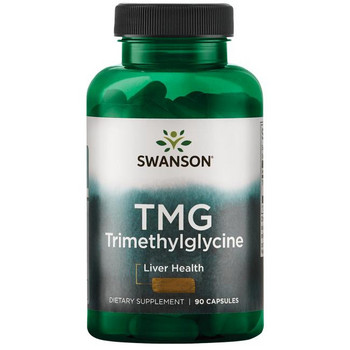 Swanson TMG (Trimethylglycine) 45 g (90 x 0,5 g), kapsle, 500 mg