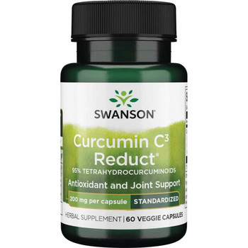 Swanson Curcumin C3 Reduct 60 ks, vegetariánská kapsle, 200 mg