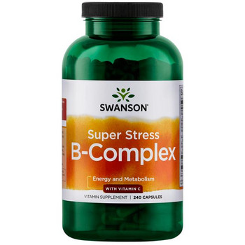 Swanson Super Stress B Complex 240 ks, kapsle