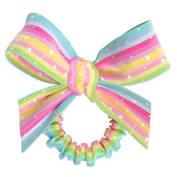 Invisibobble Kids Sprunchie Slim w. Bow Let‘s Chase Rainbows