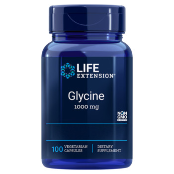 Life Extension Glycine 100 ks, kapsle, 1000 mg