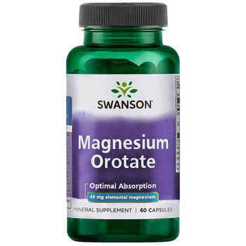 Swanson Magnesium Orotate 60 ks, kapsle, 40 mg