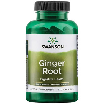 Swanson Ginger Root 120 ks, kapsule, 500 mg