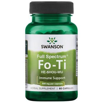 Swanson Fo-Ti 60 ks, kapsle, 500 mg