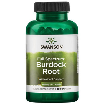Swanson Burdock Root 100 ks, kapsle, 460 mg