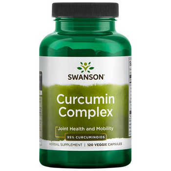 Swanson Curcumin Complex 120 ks, vegetariánská kapsle