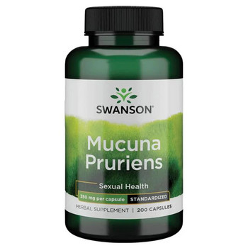 Swanson Mucuna Pruriens 200 ks, kapsle, 350 mg