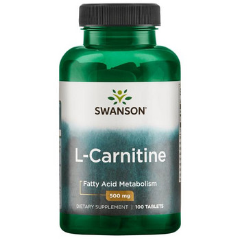 Swanson L-Carnitine 100 ks, tablety, 500 mg