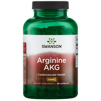 Swanson Arginine AKG 90 ks, kapsle, 1 g
