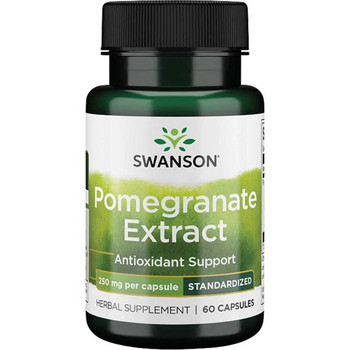 Swanson Pomegranate Extract 60 ks, kapsle, 250 mg