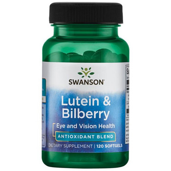 Swanson Lutein & Bilberry 120 ks, gélové tablety